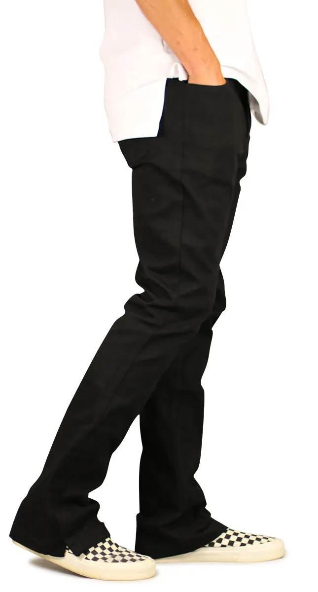 Jet Black Flare Pants sold by Hyper Denim product image thumbnail 4