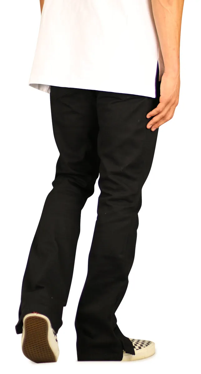 Jet Black Flare Pants sold by Hyper Denim product image thumbnail 5