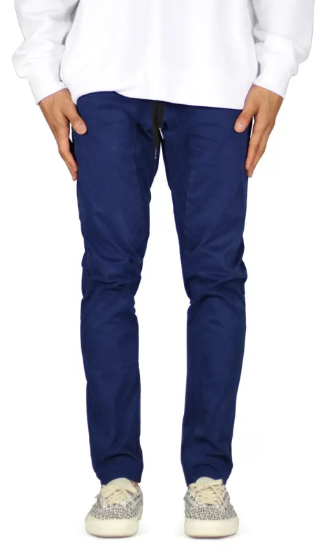 Cobalt Drop Crotch Pants sold by Hyper Denim