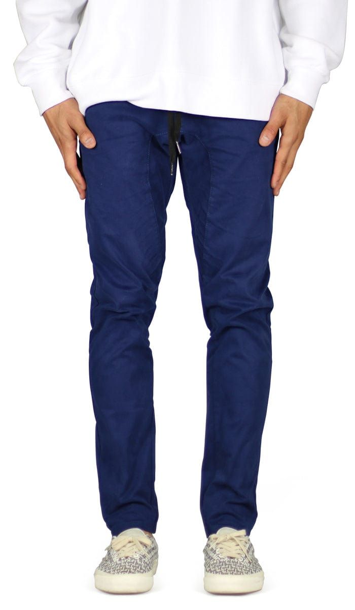 DK. Navy Drop Crotch Pant sold by Hyper Denim