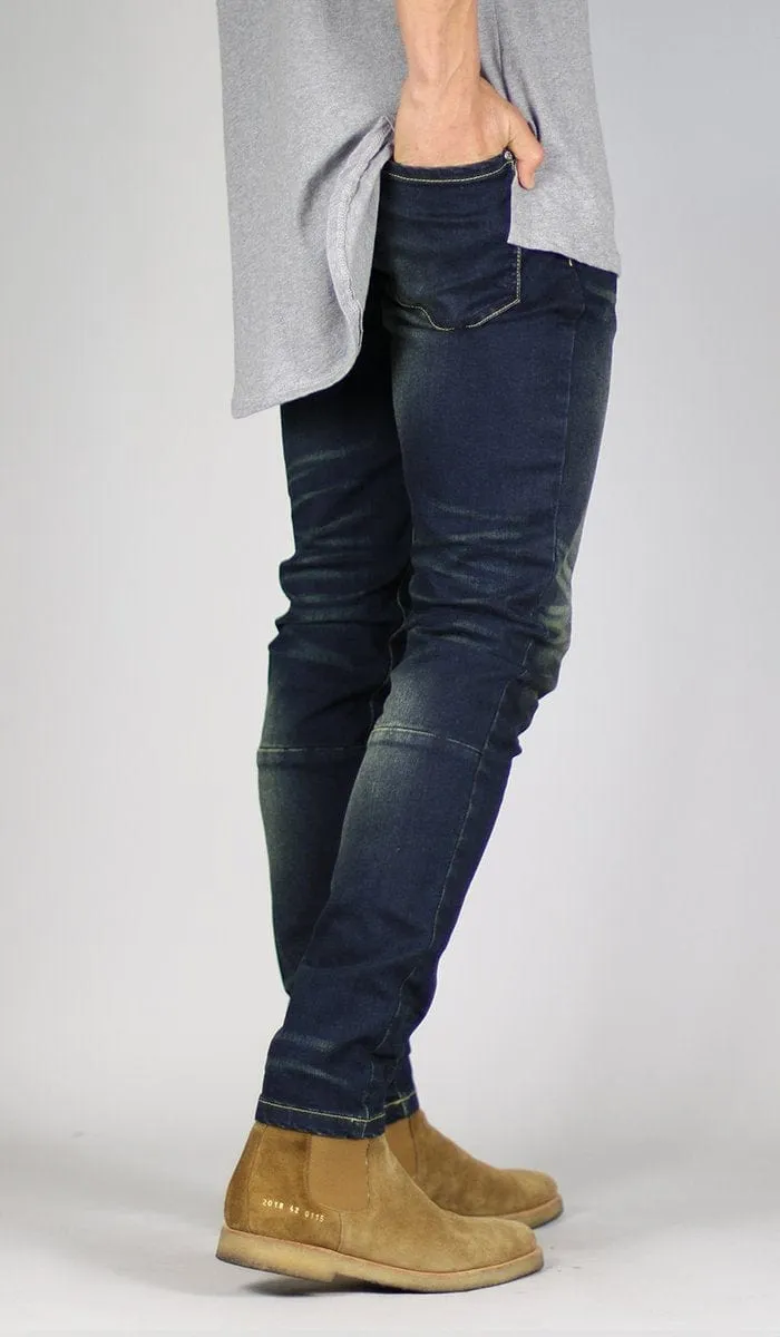 Dk. Blue Ian Stack Jeans sold by Hyper Denim product image thumbnail 4