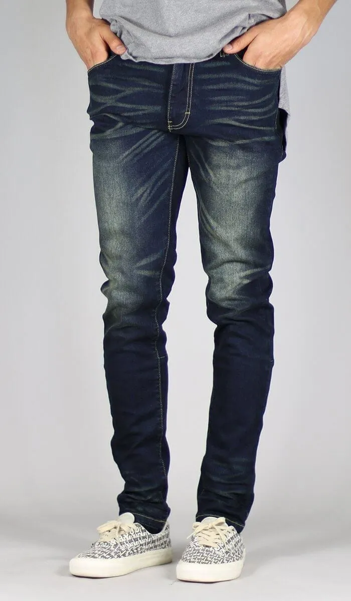 Dk. Blue Ian Stack Jeans sold by Hyper Denim product image thumbnail 2