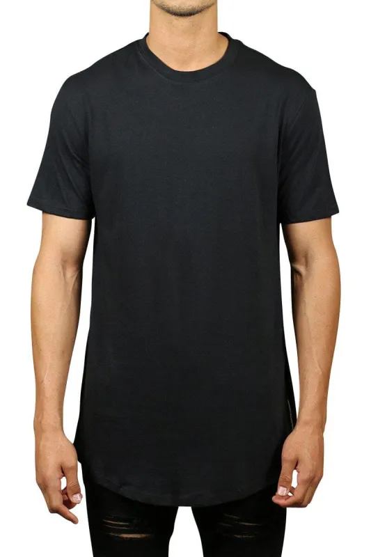 Zipper Long T-Shirts made by Hyper Denim