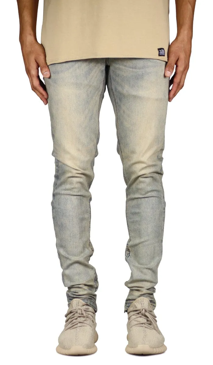 Vintage Stack Zipper Jeans sold by Hyper Denim