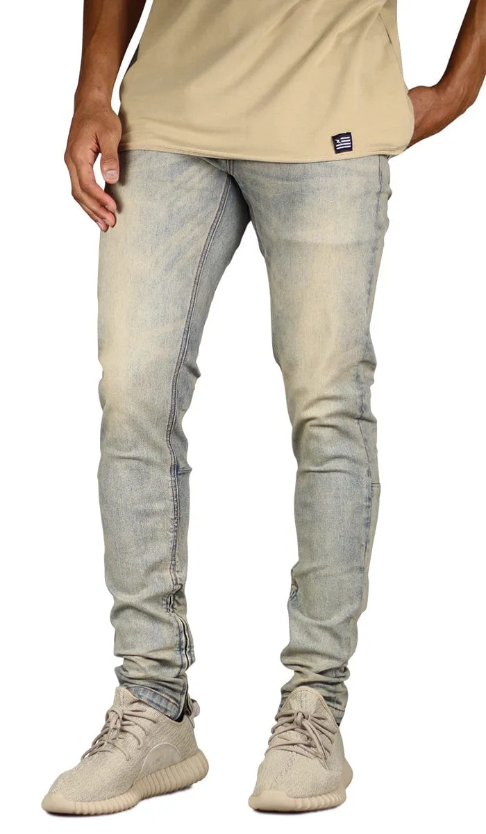 Vintage Stack Zipper Jeans sold by Hyper Denim product image thumbnail 5