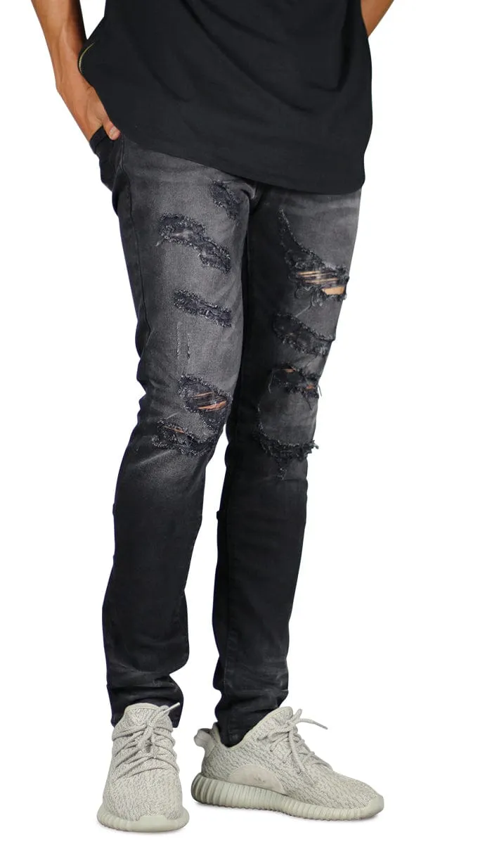 Black Gao Jeans sold by Hyper Denim product image thumbnail 5