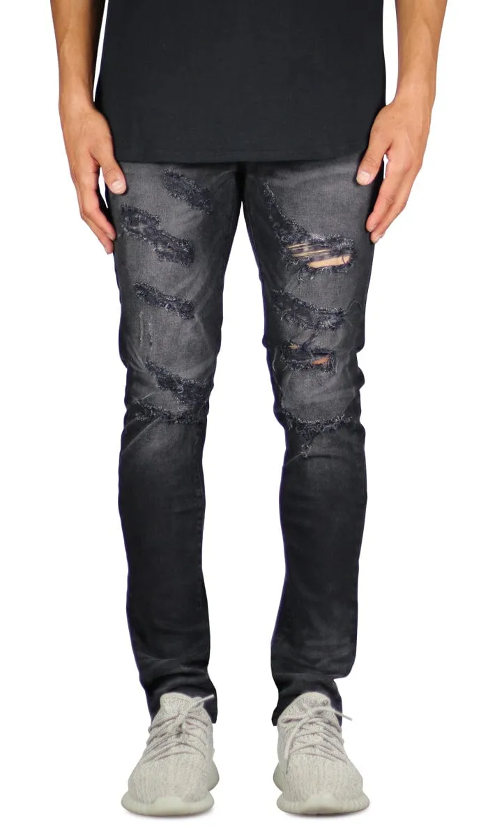 Black Gao Jeans sold by Hyper Denim