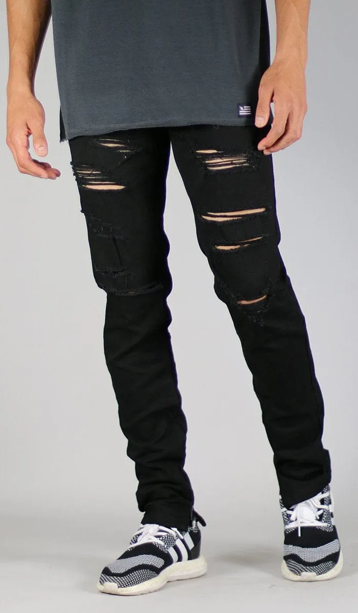 Black Ato Pants sold by Hyper Denim product image thumbnail 5