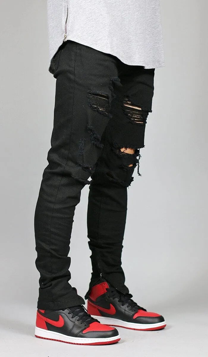 Black Ato Pants sold by Hyper Denim product image thumbnail 3