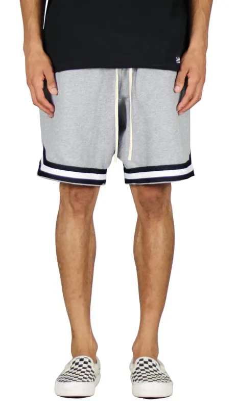 Heather Gray Sweat Shorts sold by Hyper Denim