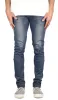 Marine Blue Ian Stack Jeans sold by Hyper Denim