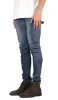 Marine Blue Ian Stack Jeans sold by Hyper Denim