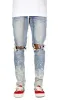 Flame Nate Zipper Jeans sold by Hyper Denim