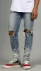 Flame Nate Zipper Jeans sold by Hyper Denim