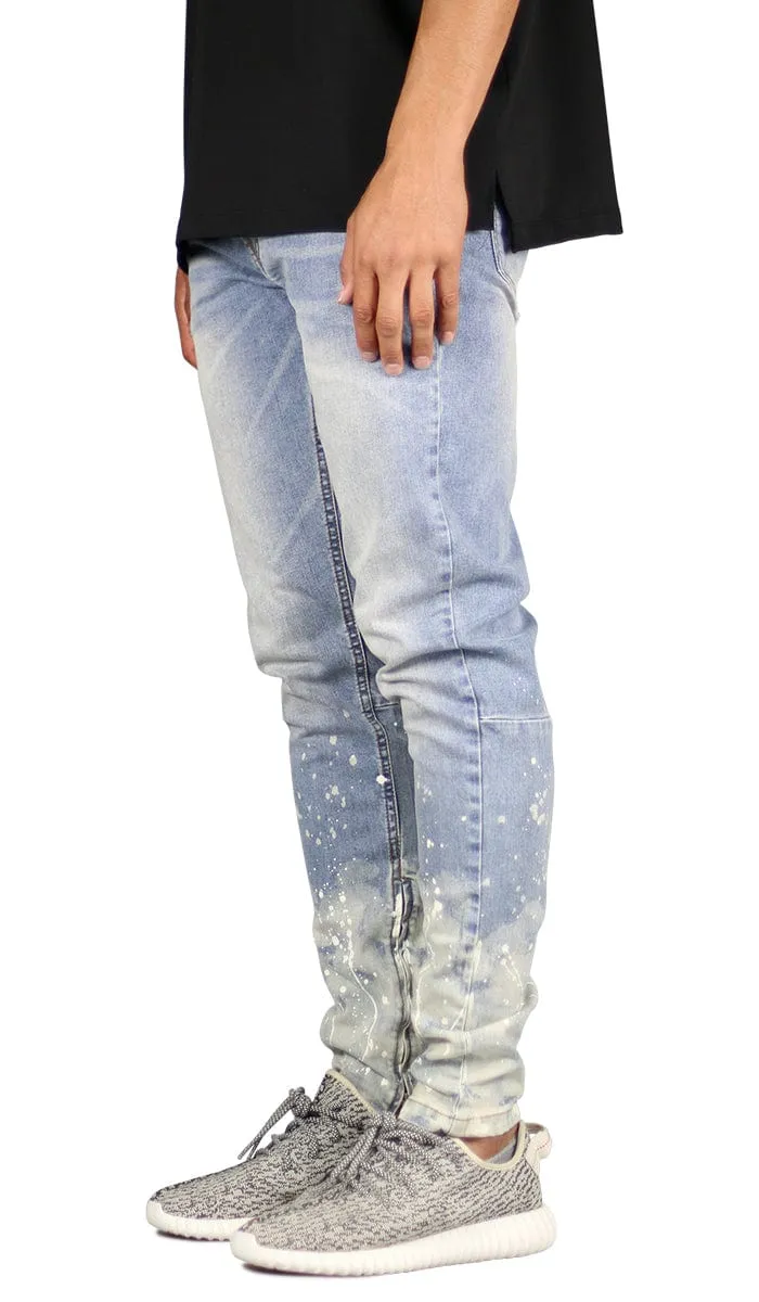 Flame Blue Zipper Jeans sold by Hyper Denim product image thumbnail 2