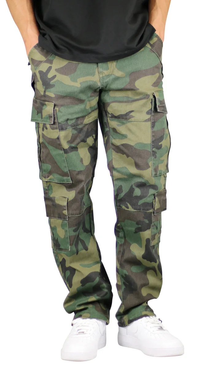 Camo Loose Fit Cargo Pants sold by Hyper Denim product image thumbnail 2
