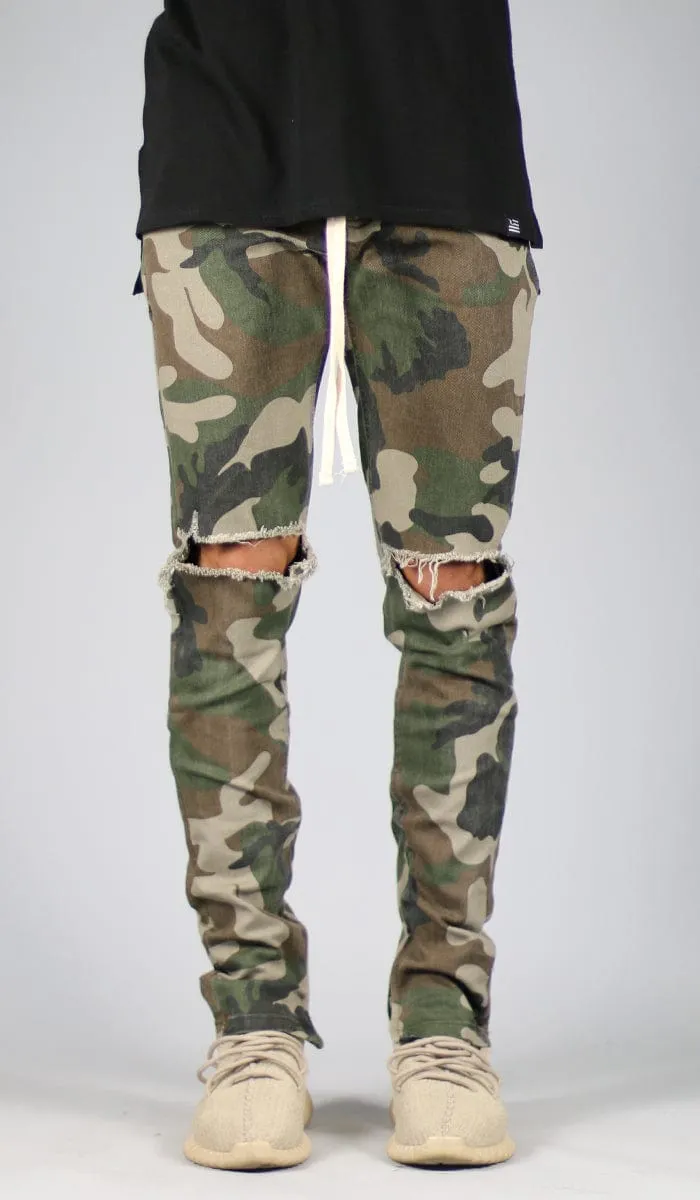 Camo Nate Zipper Pants sold by Hyper Denim product image thumbnail 3