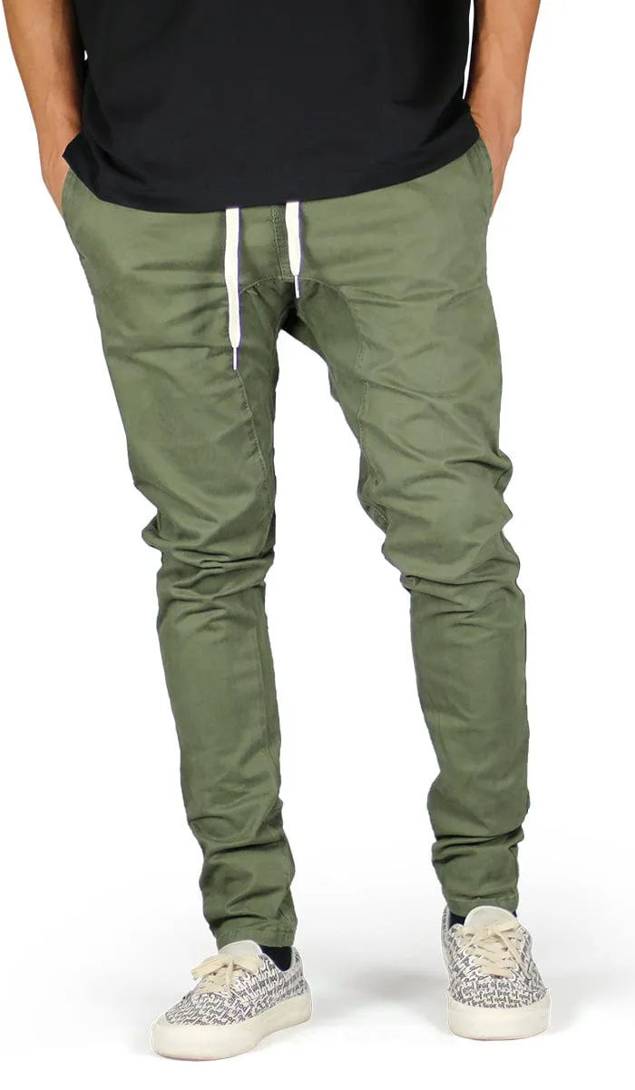 Olive Drop Crotch Pants sold by Hyper Denim product image thumbnail 4