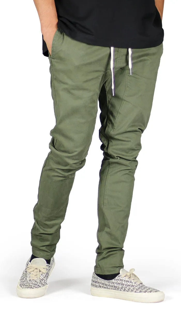 Olive Drop Crotch Pants sold by Hyper Denim product image thumbnail 5