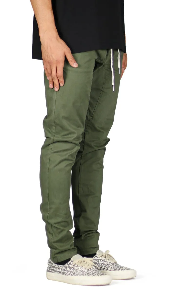 Olive Drop Crotch Pants sold by Hyper Denim product image thumbnail 2