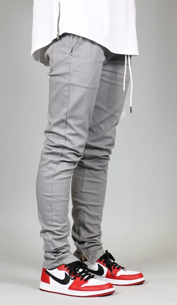 Gray Zipper Pants sold by Hyper Denim product image thumbnail 2