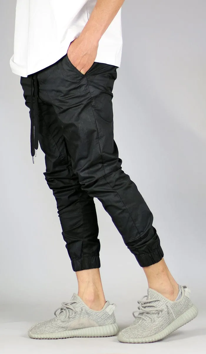 Black Camo Cool Joggers sold by Hyper Denim product image thumbnail 5