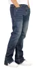 Dark Blue Flare Zipper Jeans sold by Hyper Denim