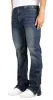Dark Blue Flare Zipper Jeans sold by Hyper Denim