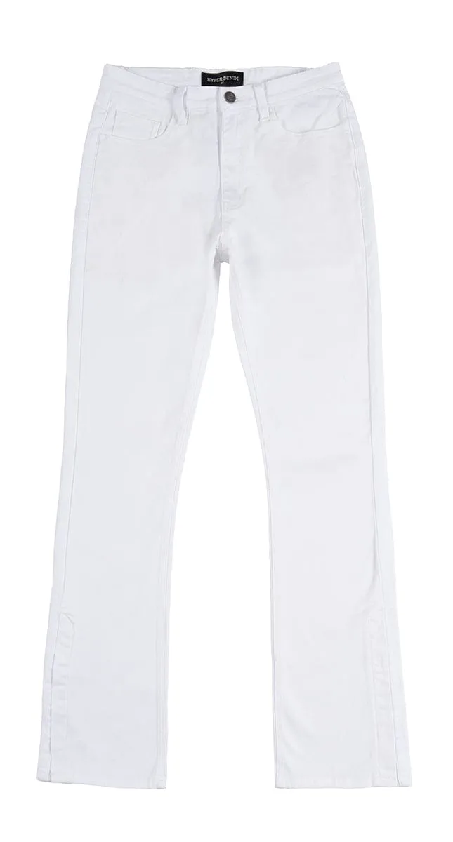 White Flare Pants sold by Hyper Denim