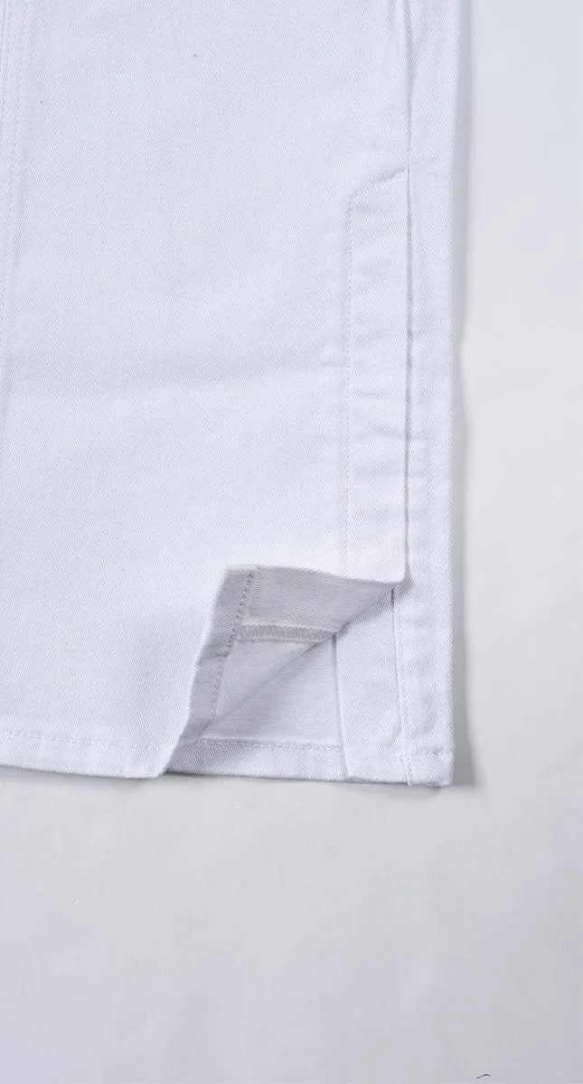 White Flare Pants sold by Hyper Denim product image thumbnail 3