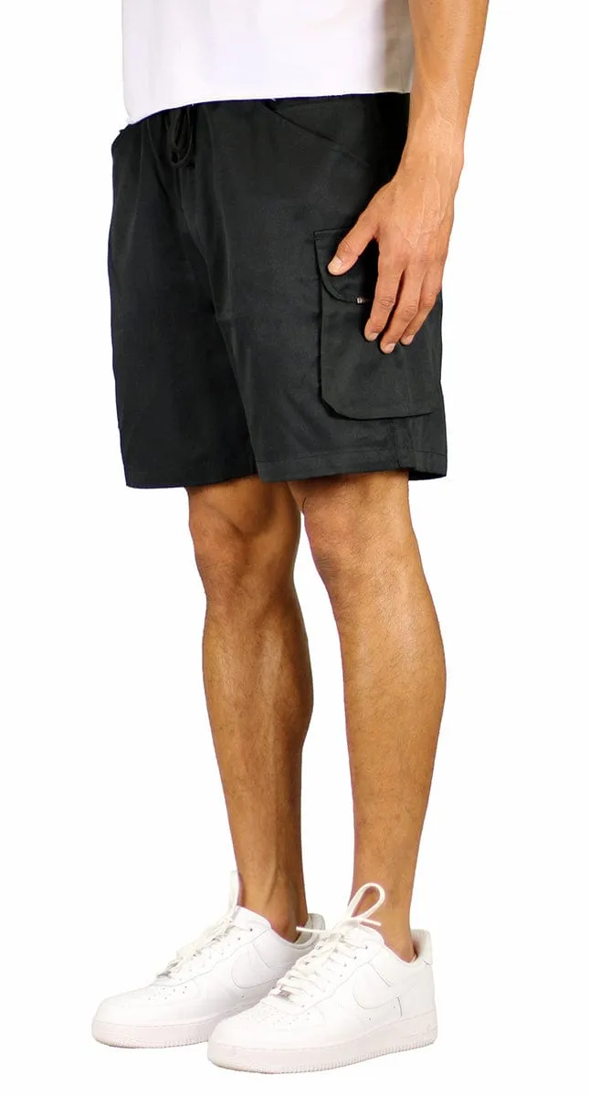 Black CloudFit Baggy Cargo Shorts sold by Hyper Denim product image thumbnail 2