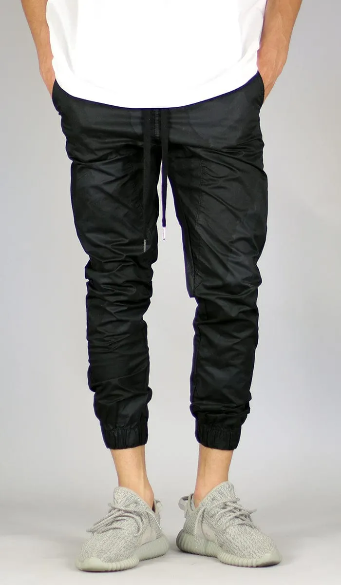 Black Camo Cool Joggers sold by Hyper Denim product image thumbnail 2