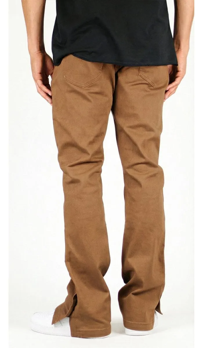 Tobacco Brown Flare Pants sold by Hyper Denim product image thumbnail 5