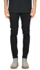 Jet Black Ian Stack Jeans sold by Hyper Denim