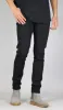 Jet Black Ian Stack Jeans sold by Hyper Denim
