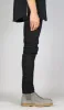 Jet Black Ian Stack Jeans sold by Hyper Denim