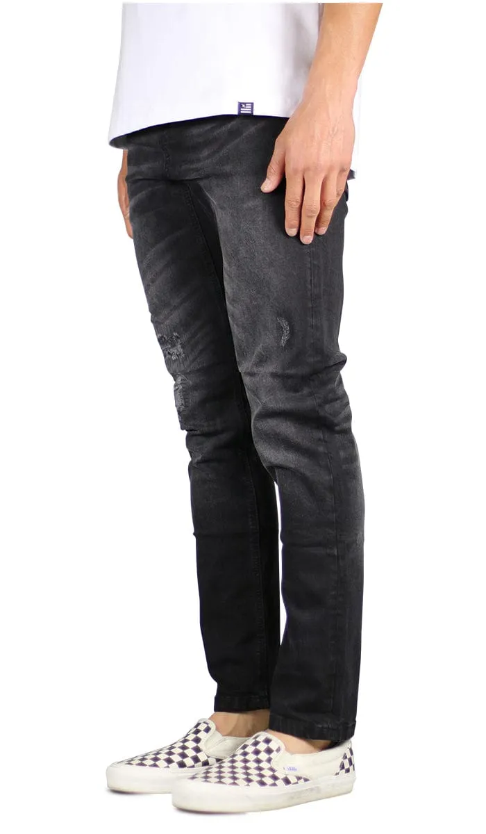 Black Skater Jeans sold by Hyper Denim product image thumbnail 2