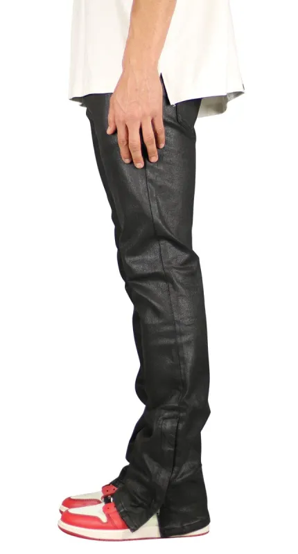 パンツ NOIRDIAM HARD WAXED ZIPPER FLARE DENIM Waxed Flare Zipper Jeans | Parallel