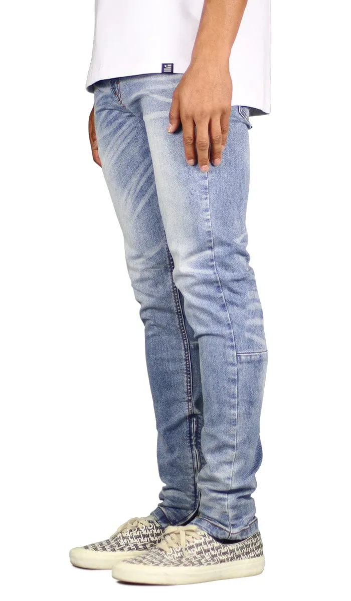 M.Blue Stack Zipper Jeans sold by Hyper Denim product image thumbnail 2