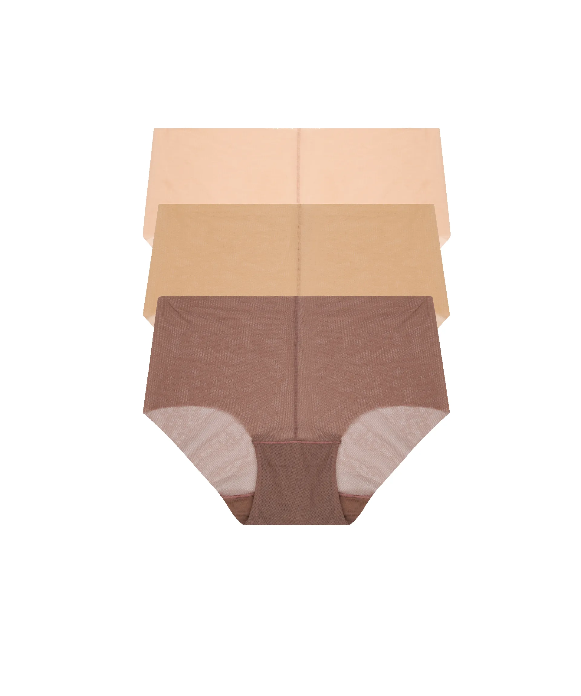 Invisible High-Waisted Brief 3 Pack sold by Nakey product image thumbnail 2