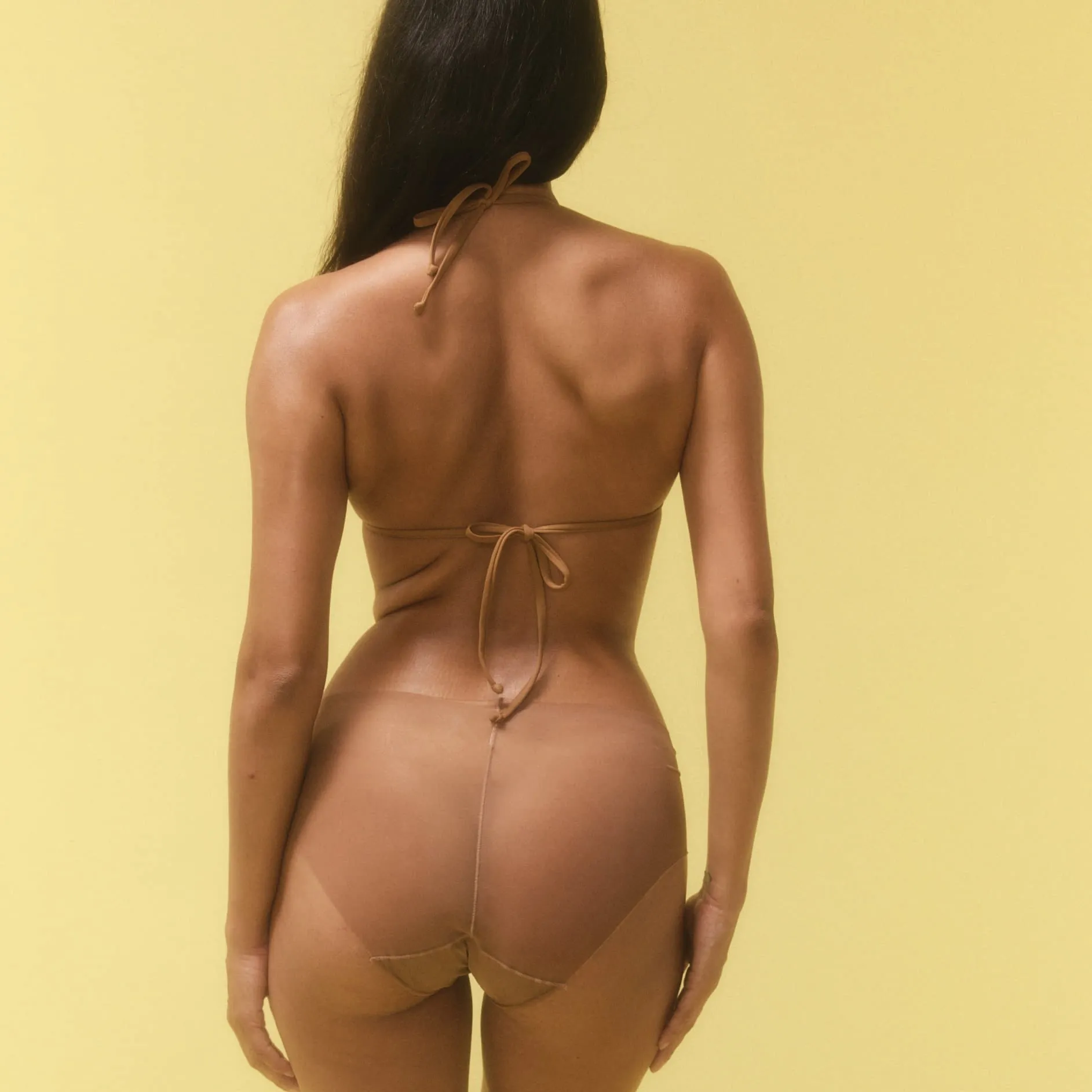 Caramel Invisible High-Waisted Brief sold by Nakey product image thumbnail 5