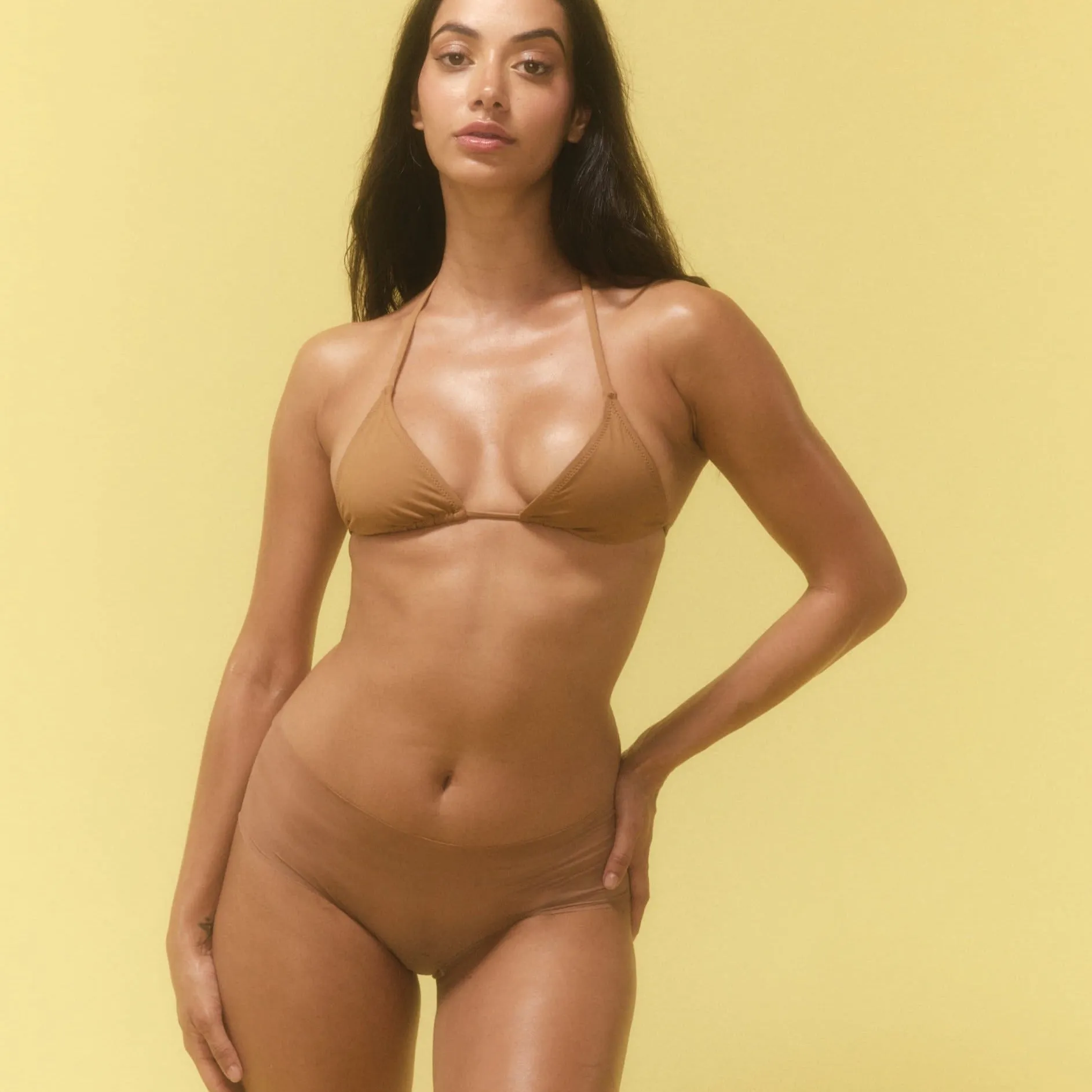 Caramel Invisible High-Waisted Brief sold by Nakey