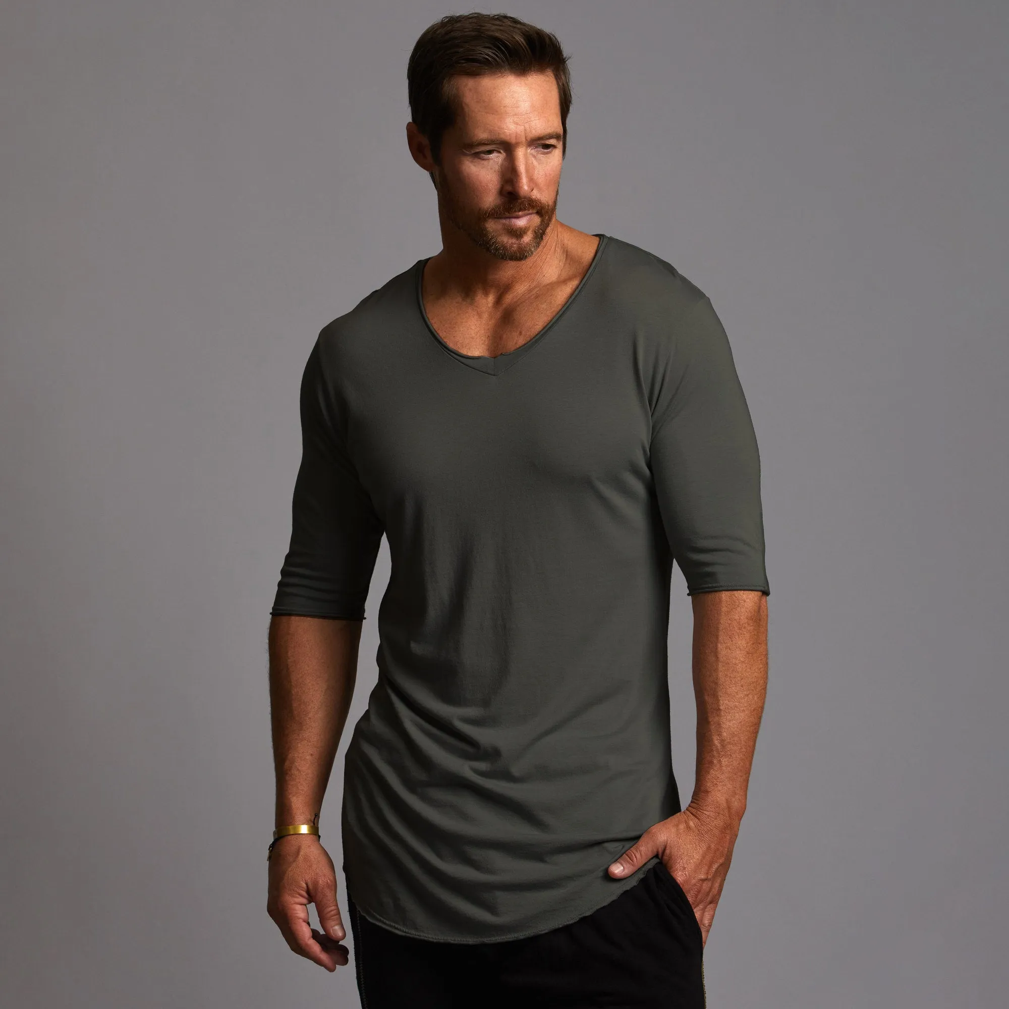 V NECK TREE SHIRT sold by One Golden Thread