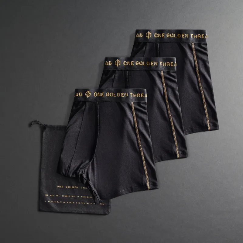 THE UNDERS SET OF 3 - BLACK ONYX sold by One Golden Thread