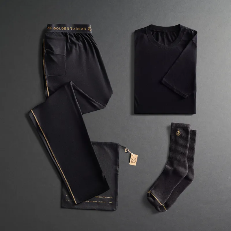 THE RELAX SET - BLACK ONYX sold by One Golden Thread