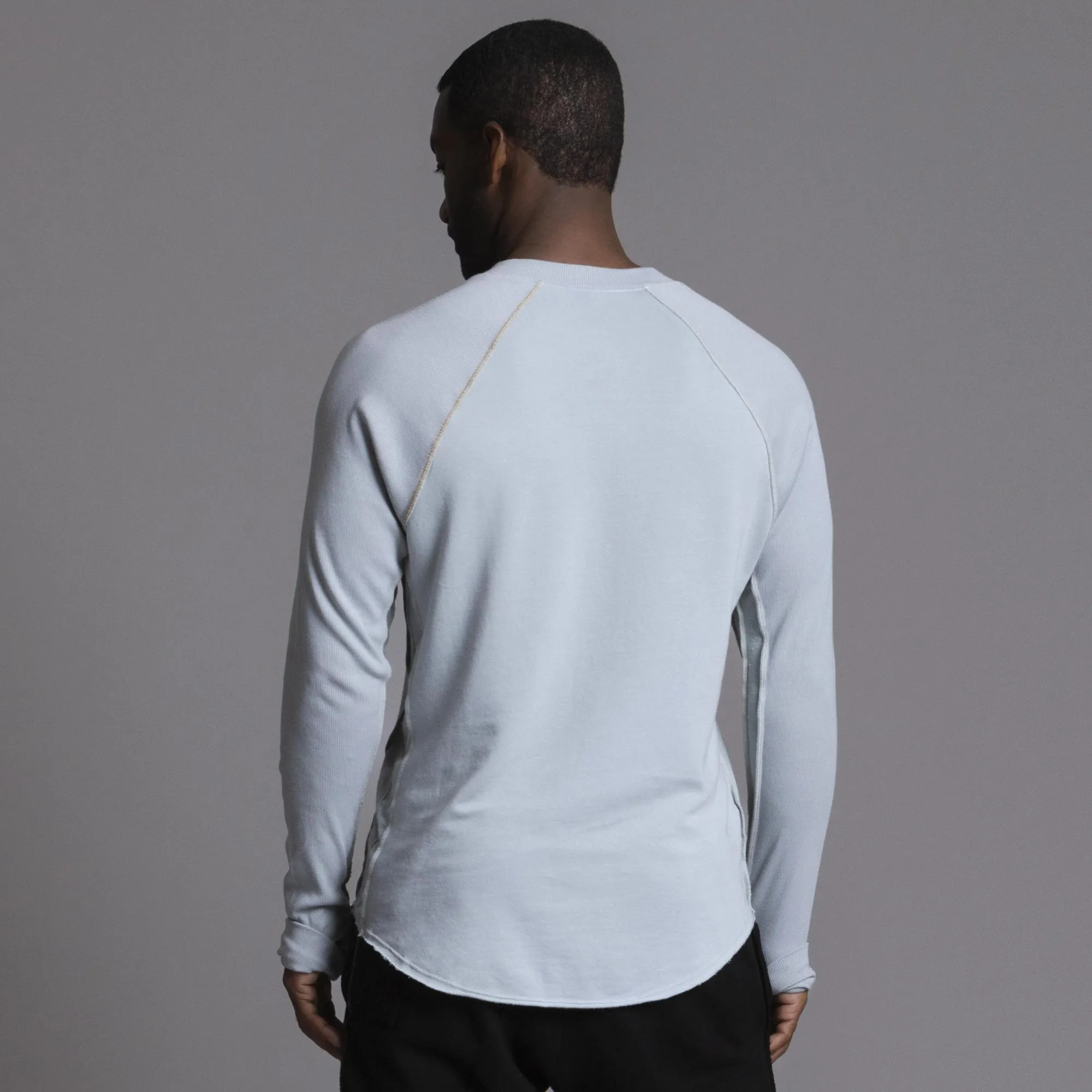 The Plush Ribbed Henley sold by One Golden Thread product image thumbnail 5