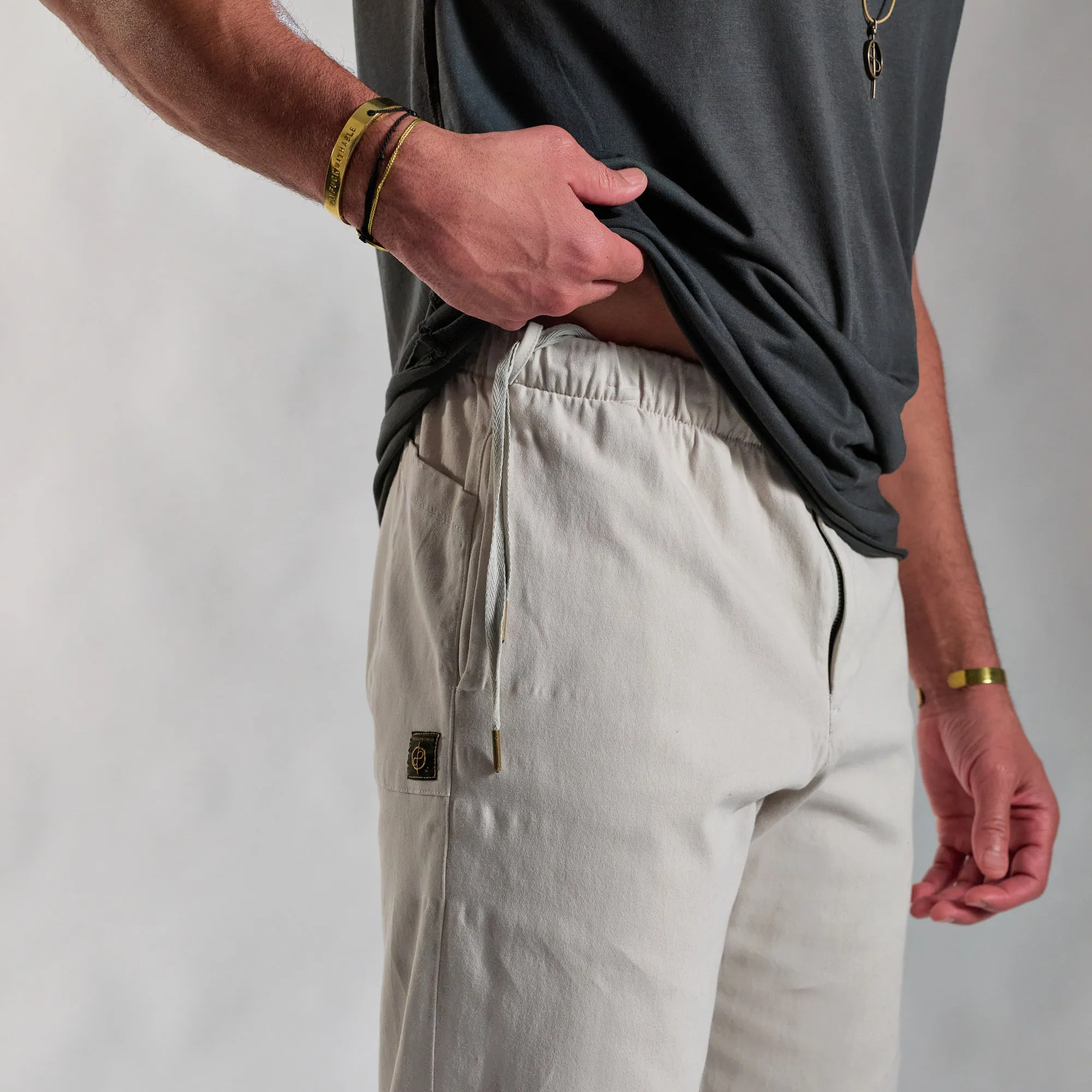THE EASE PANT / WHITE STONE sold by One Golden Thread product image thumbnail 4