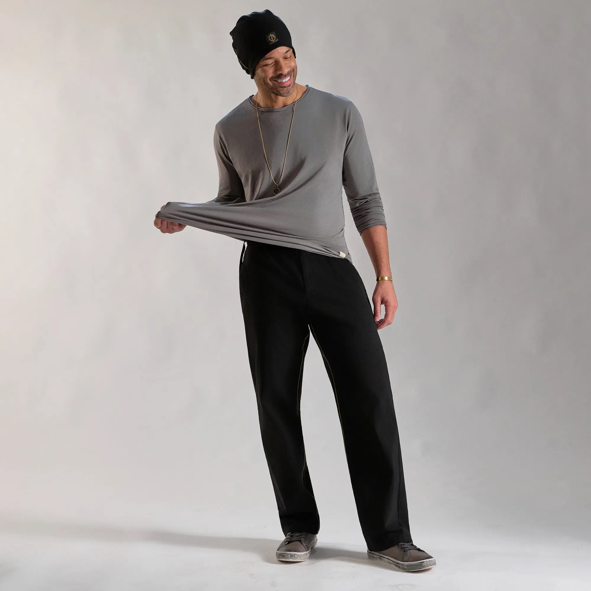 THE EASE PANT / BLACK sold by One Golden Thread product image thumbnail 4