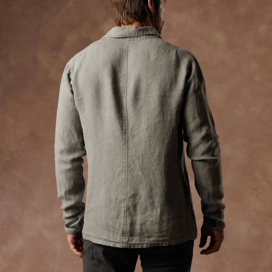AER LINEN SHIRT / DEEP CLAY sold by One Golden Thread product image thumbnail 3