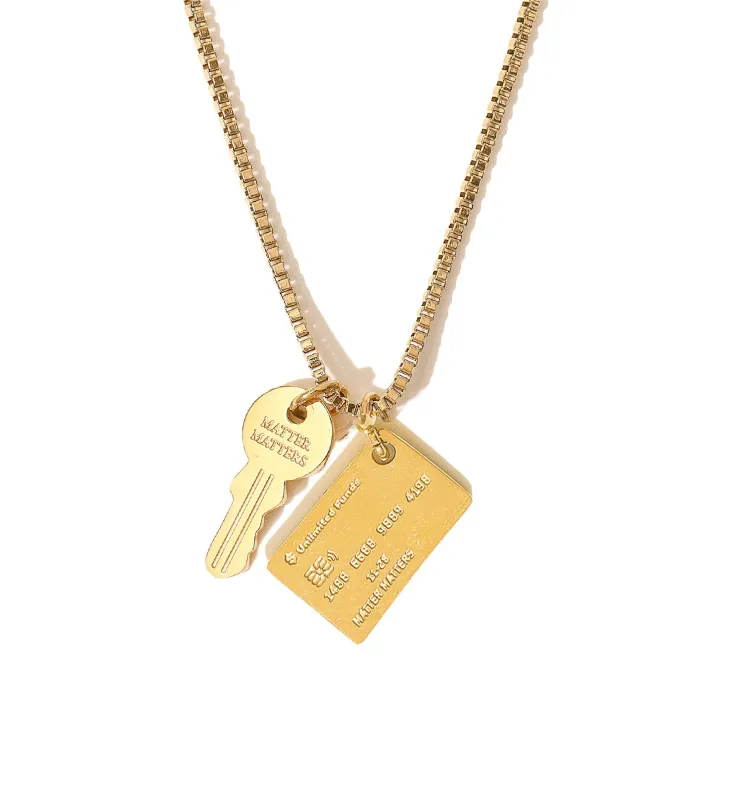 Unlock Funds Necklace sold by Matter Matters